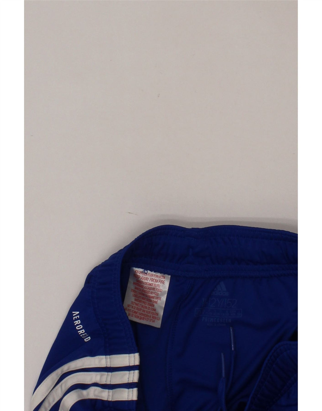 Pantaloni scurți sport Aeroready ADIDAS 11-12 ani poliester albastru