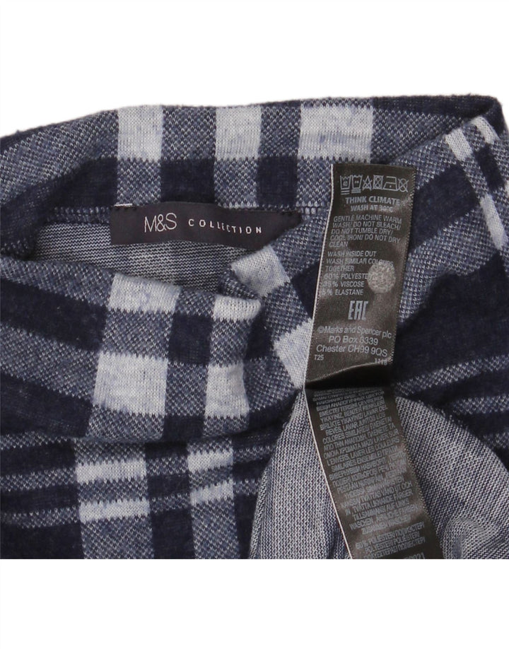 Pulover cu gât țestoasă pentru femei Marks & Spencer UK 14 mare bleumarin