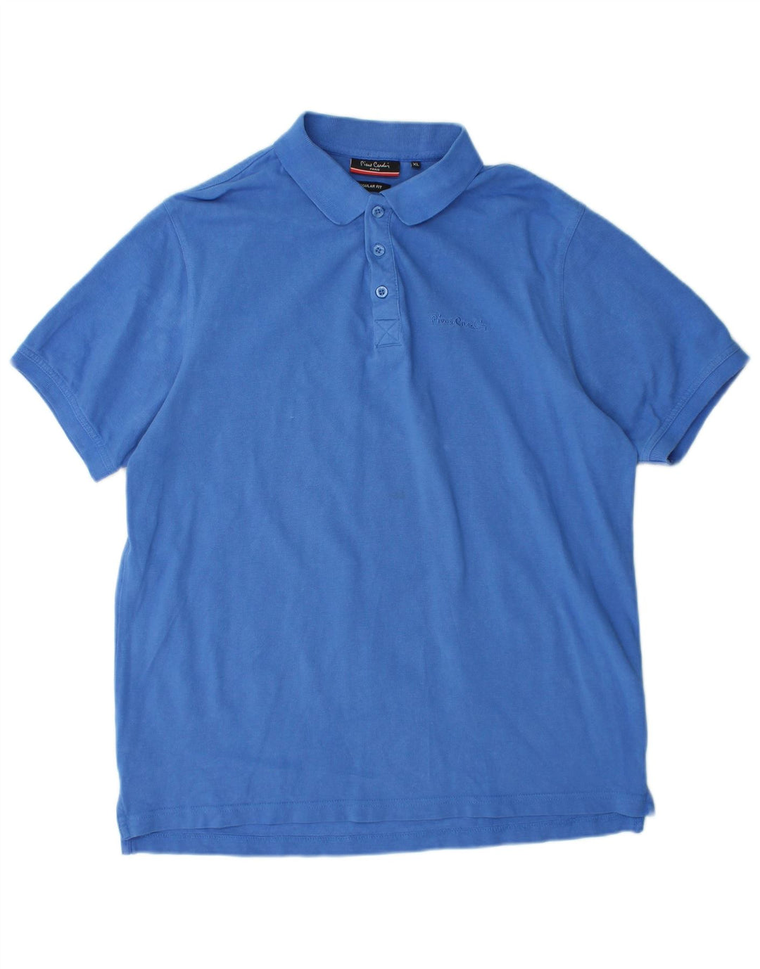 PIERRE CARDIN Cămașă polo pentru bărbați, XL, albastru, bumbac