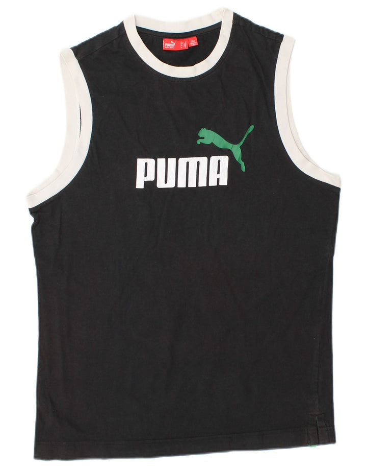 Vestă grafică PUMA pentru bărbați, mediu negru