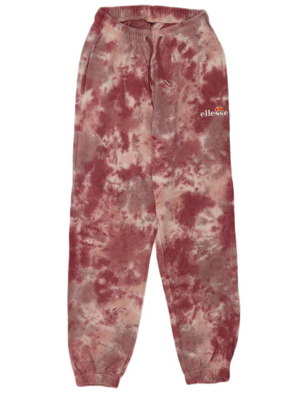 Pantaloni de trening pentru femei Ellesse Pantaloni de jogging UK 10 Small Burgundy Sports
