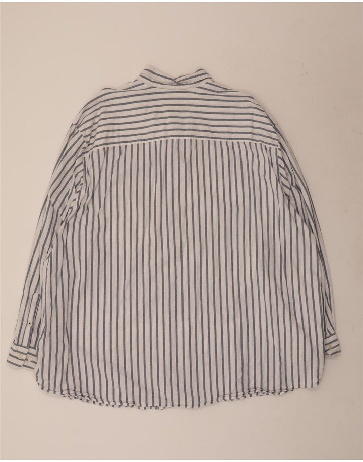 Cămașă pentru bărbați JACK & JONES 4XL, bumbac cu dungi albastre
