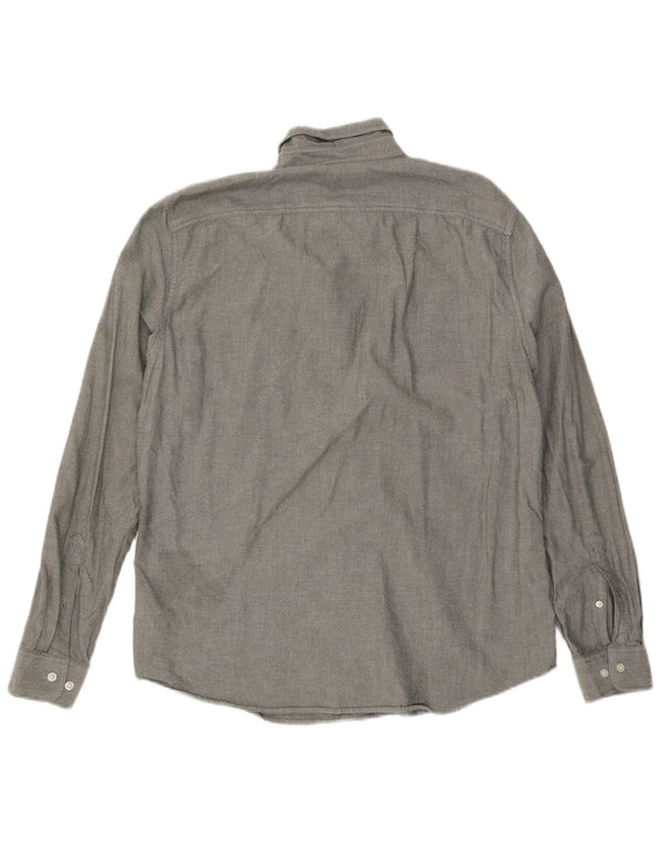 Cămașă Timberland Slim Fit pentru bărbați, mare, gri, bumbac