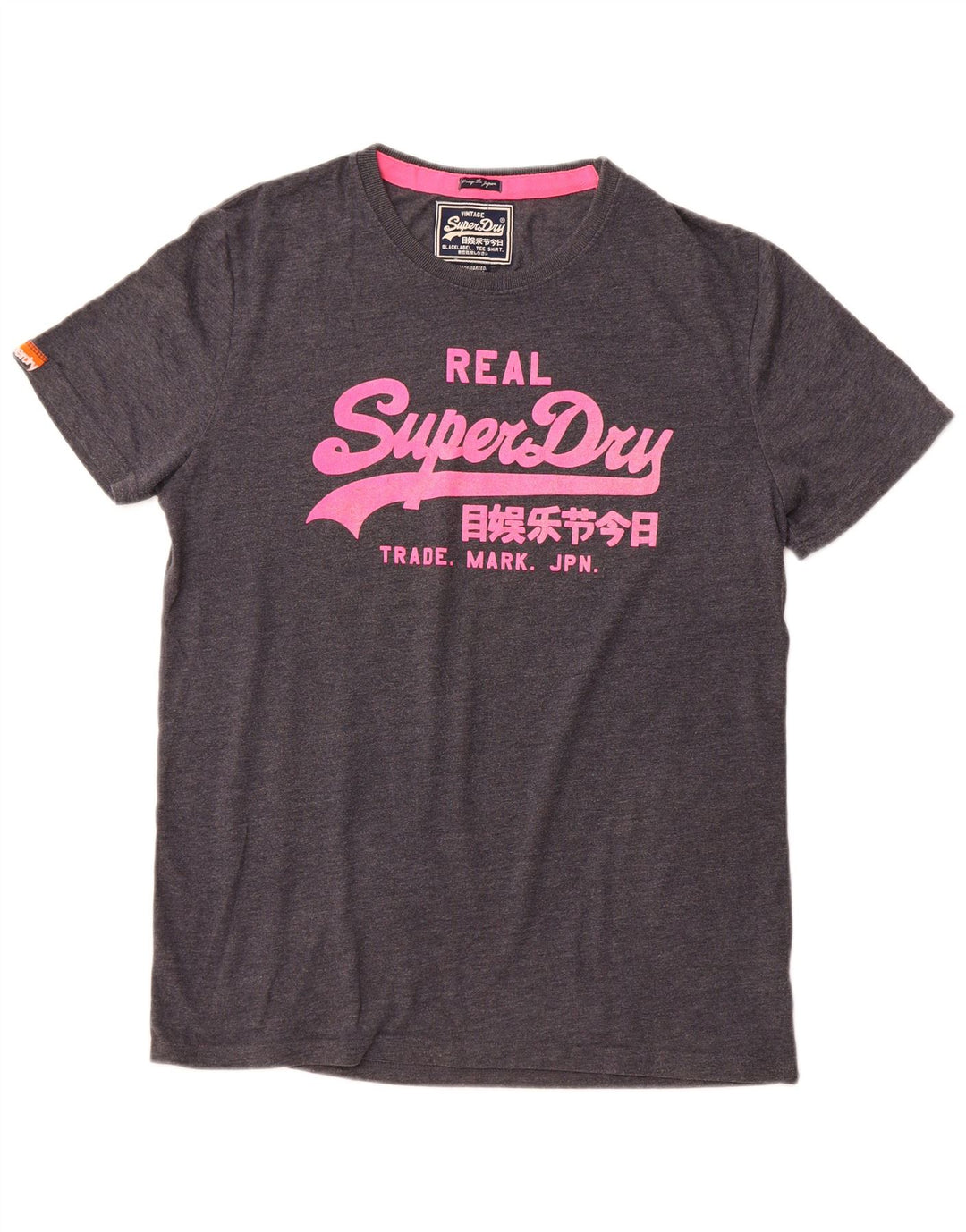 Tricou grafic pentru bărbați Superdry Top XL bumbac gri