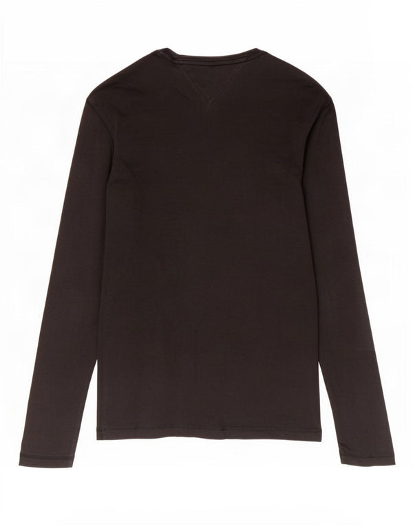 Top pentru femei Tommy Hilfiger cu mânecă lungă UK 14 mare negru