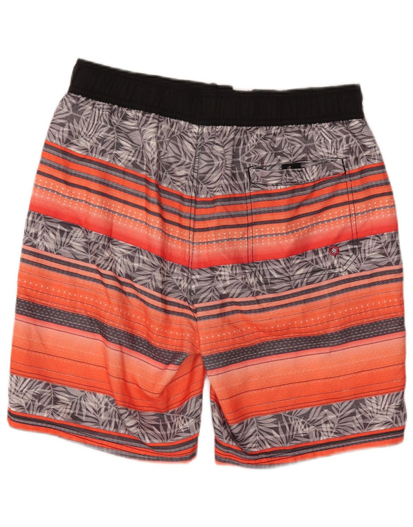 Pantaloni scurți de înot pentru bărbați Maui and Sons Poliester floral mare portocaliu