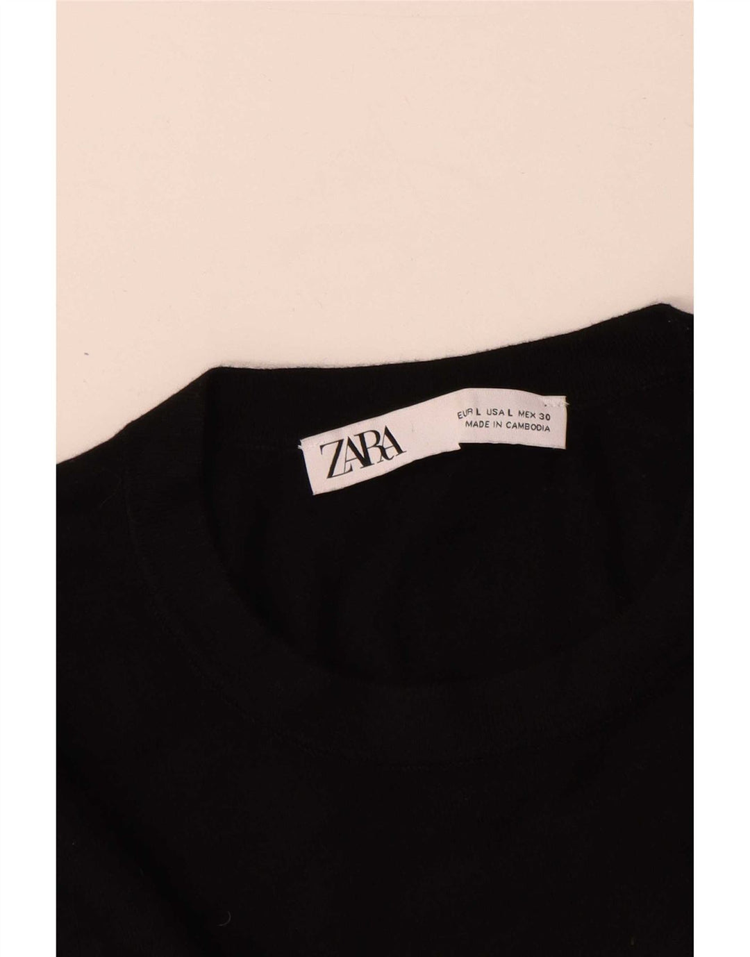 Pulover pentru damă Zara, cu gât turnut, mare, negru