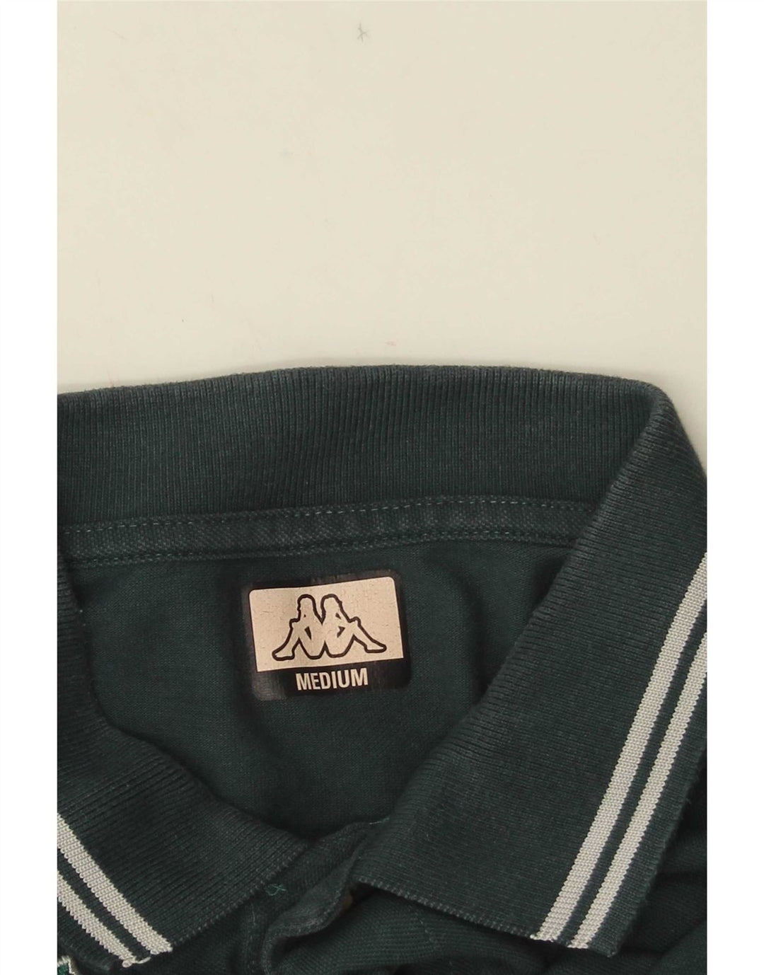 Tricou polo pentru bărbați Kappa, verde mediu