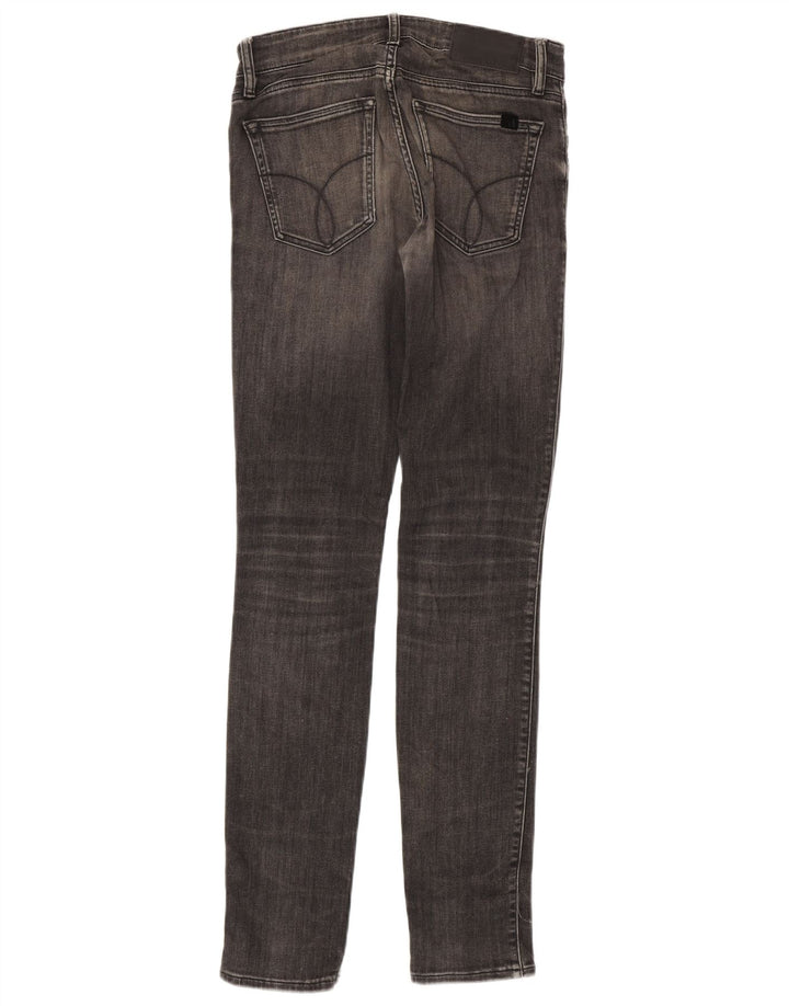 Blugi skinny pentru femei Calvin Klein W28 L33 gri