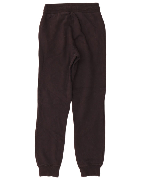 Jack Wills Pantaloni de trening pentru femei Joggeri UK 8 Bumbac negru mic