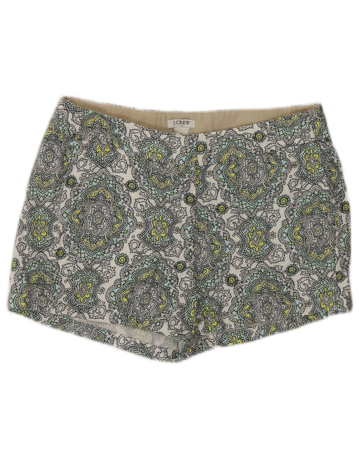 Pantaloni scurti chino pentru femei J. CREW US 2 XS W28 Bumbac Paisley multicolor