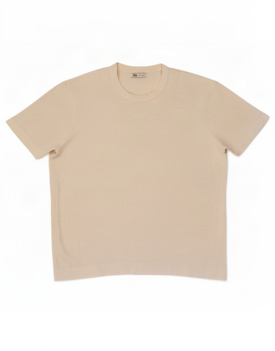 Tricou pentru bărbați Zara Top mare alb