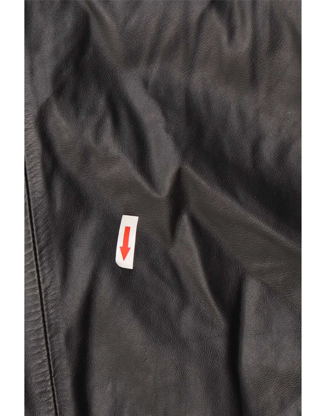 Palton din piele vintage pentru femei IT 42 Medium Black