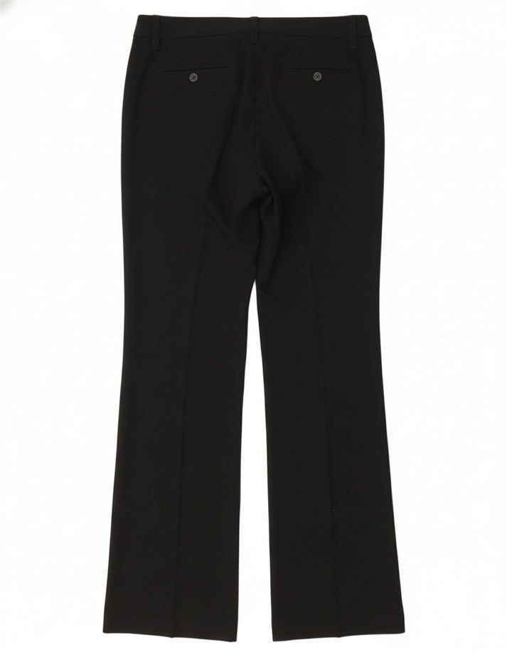 ESPRIT Womens Straight Suit Trousers UK 14 Large W34 L35 Black Polyester