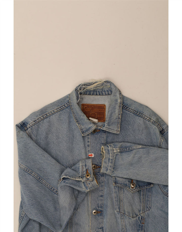 ROY ROGERS Jachetă de blugi pentru bărbați UK 38 Medium Blue