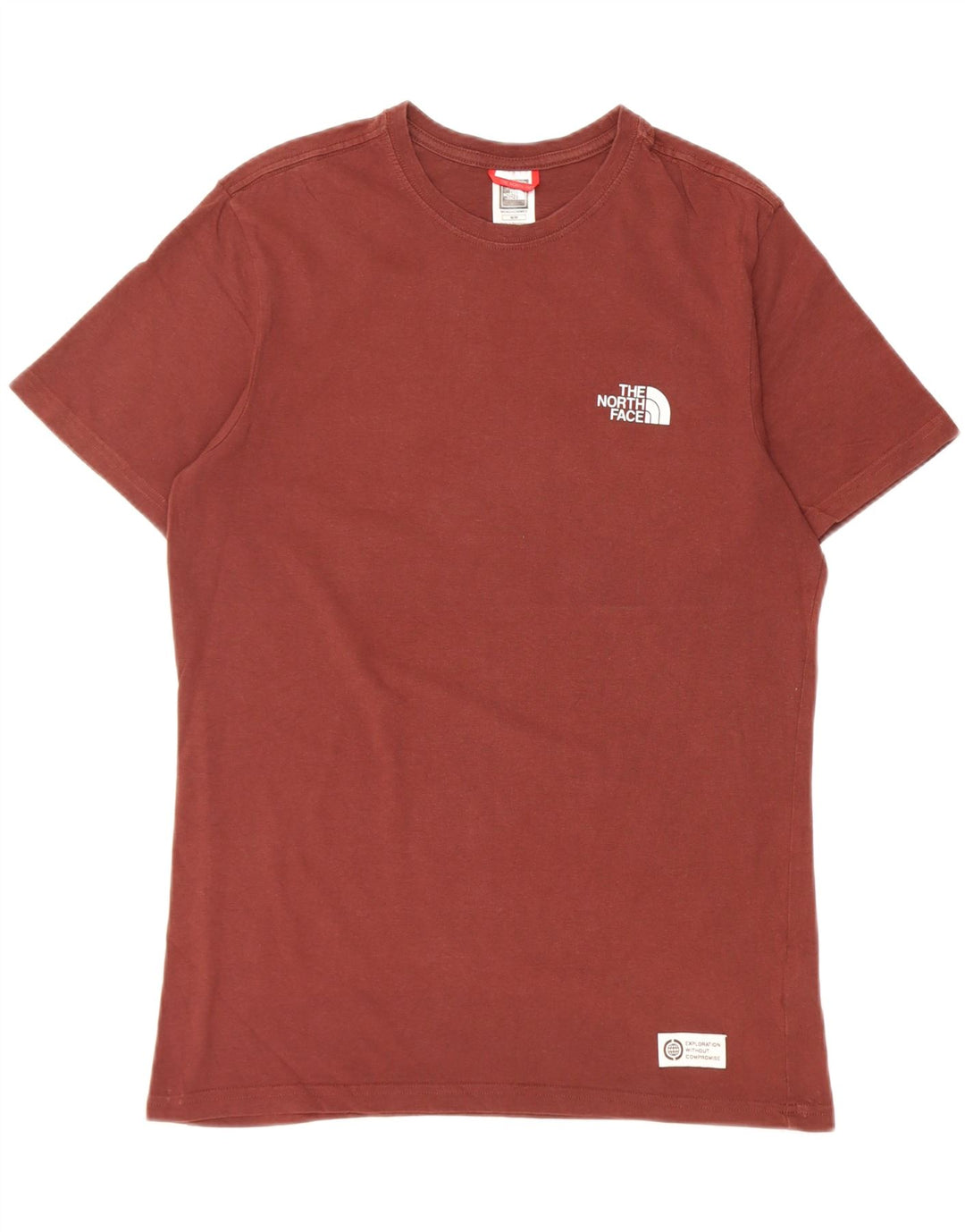 Tricou grafic pentru bărbați The North Face Top din bumbac maro mediu