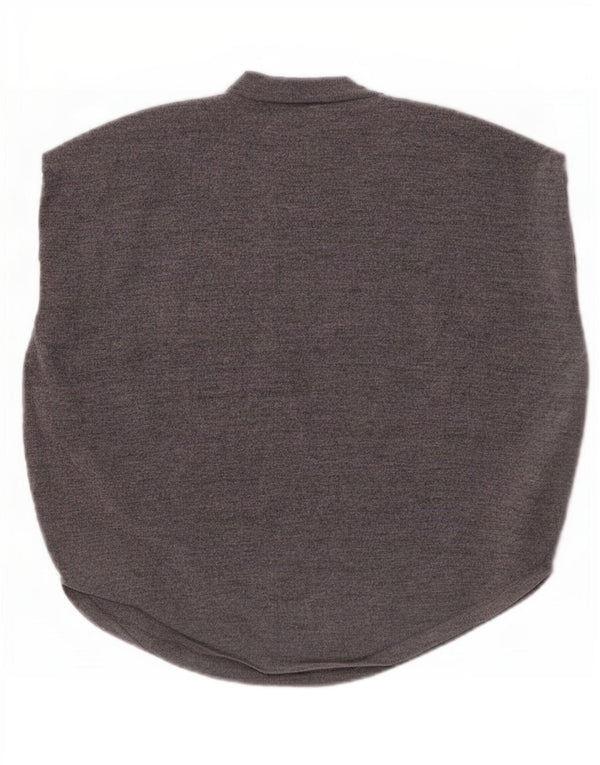 Cos Womens Loose Fit Vest Tank Top UK 6 XS Lână gri