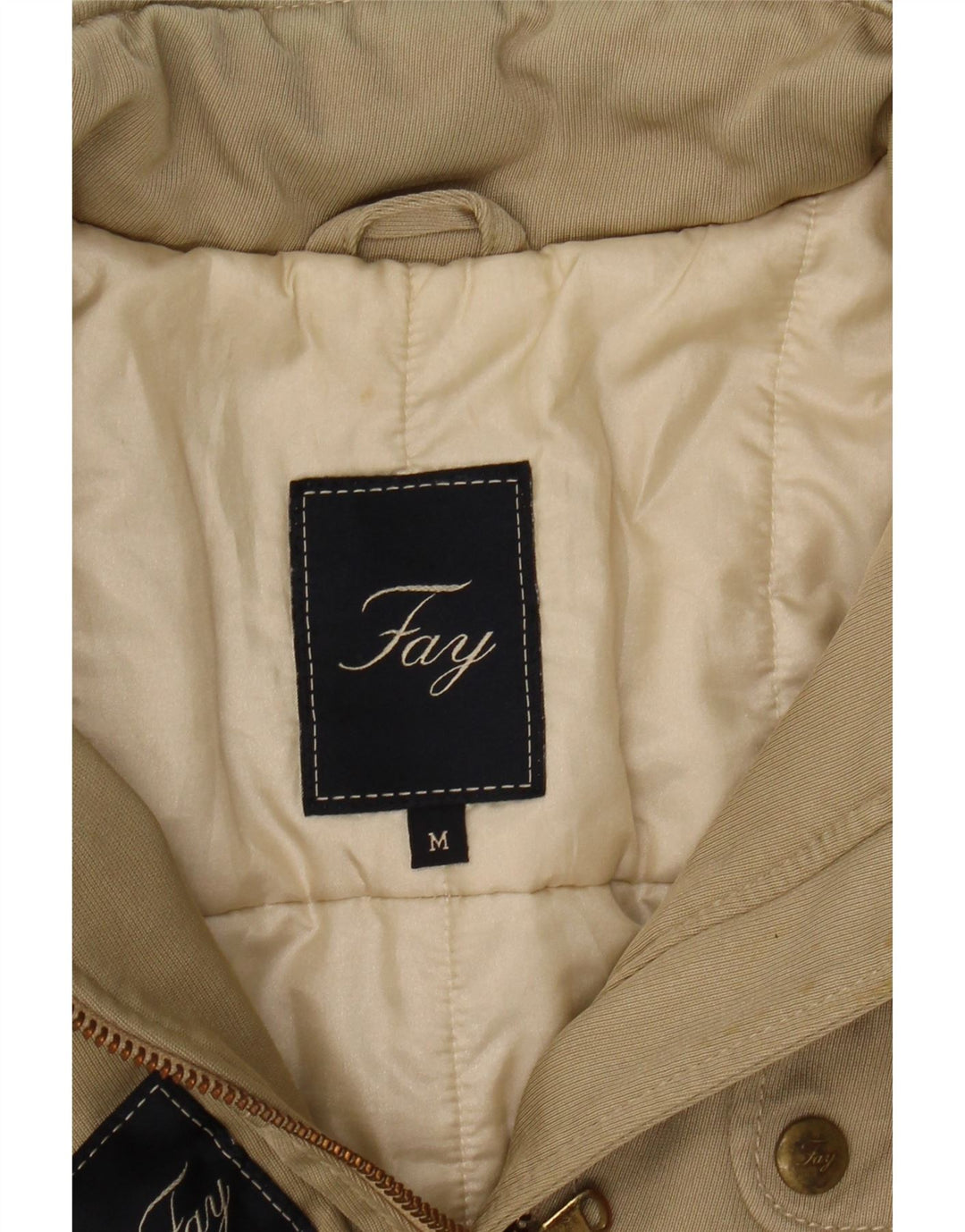 Jachetă pentru femei Fay UK 12 Medium Bej Poliamidă