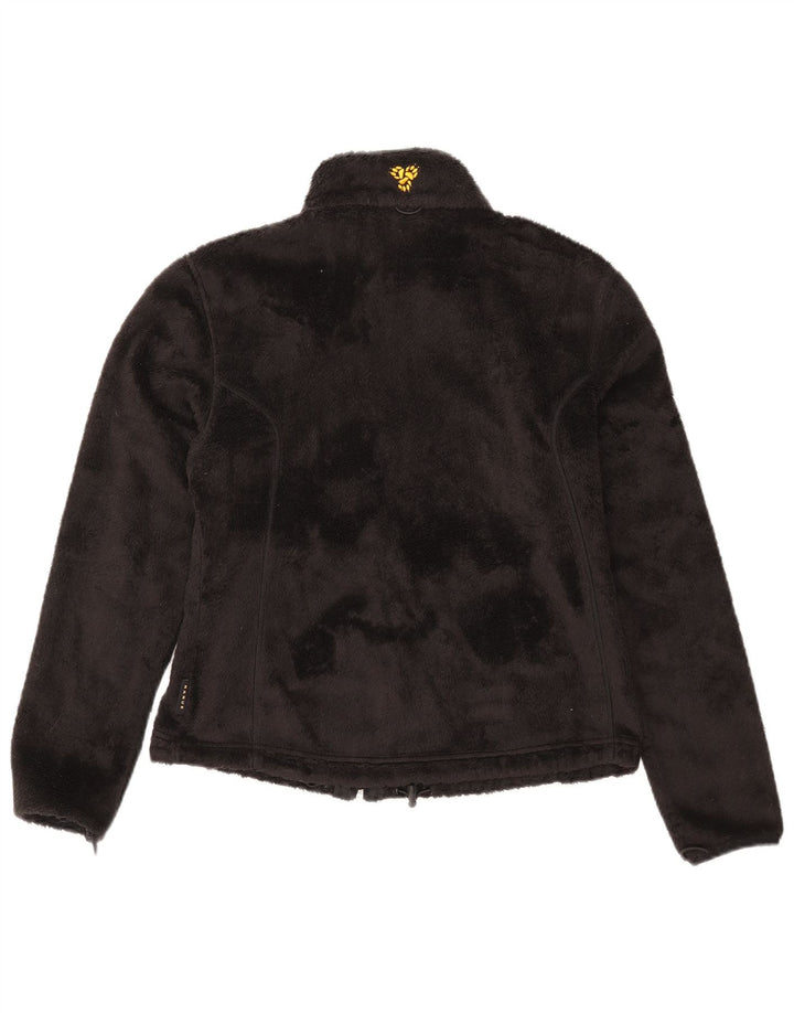 Jack Wolfskin Jachetă polară pentru femei UK 10 Poliester negru mic