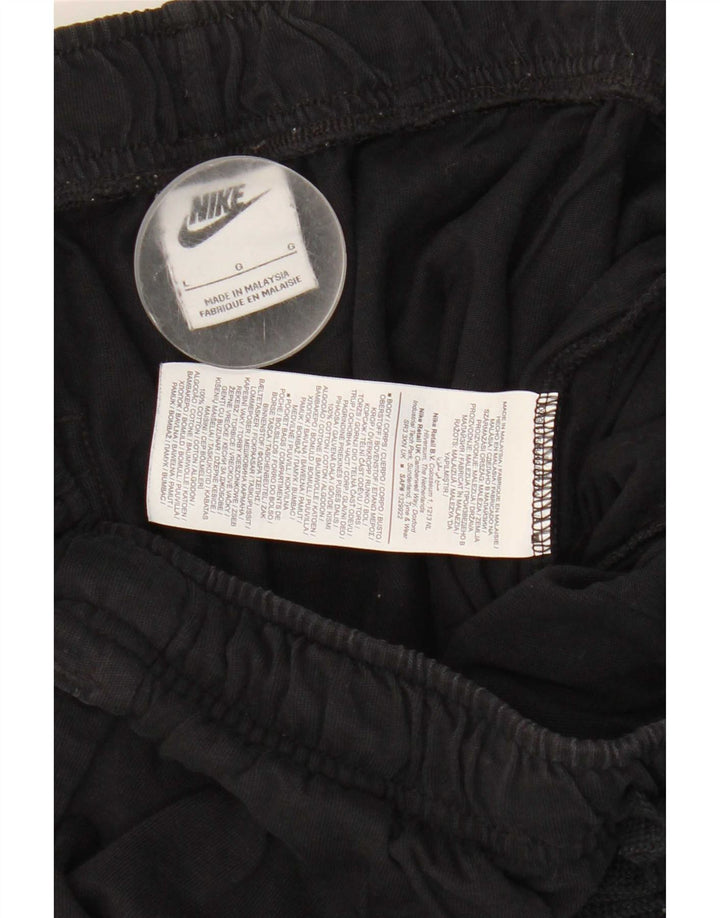 Pantaloni scurți sport Nike pentru bărbați, mari, negru, bumbac
