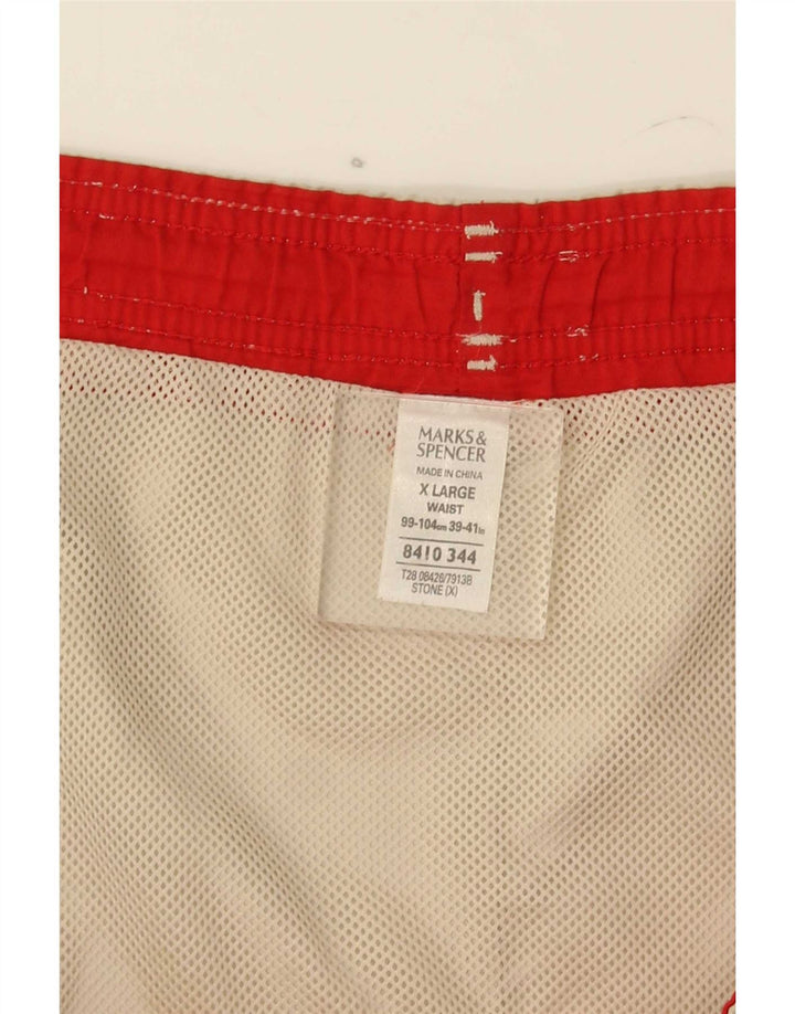 Pantaloni scurți de înot pentru bărbați Marks & Spencer XL poliester bej
