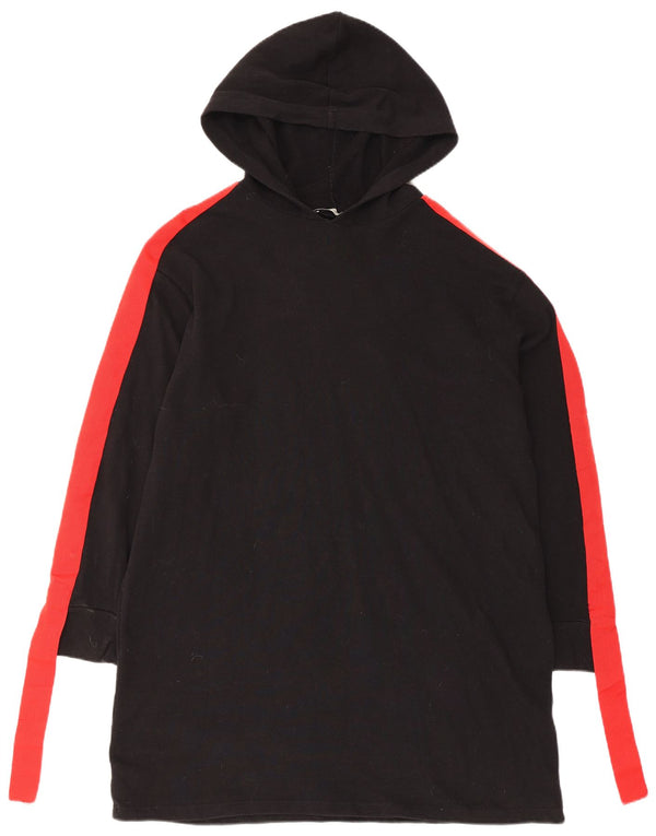 Rochie cu hanocă supradimensionată pentru femei Trafaluc Zara UK 10, negru, color block