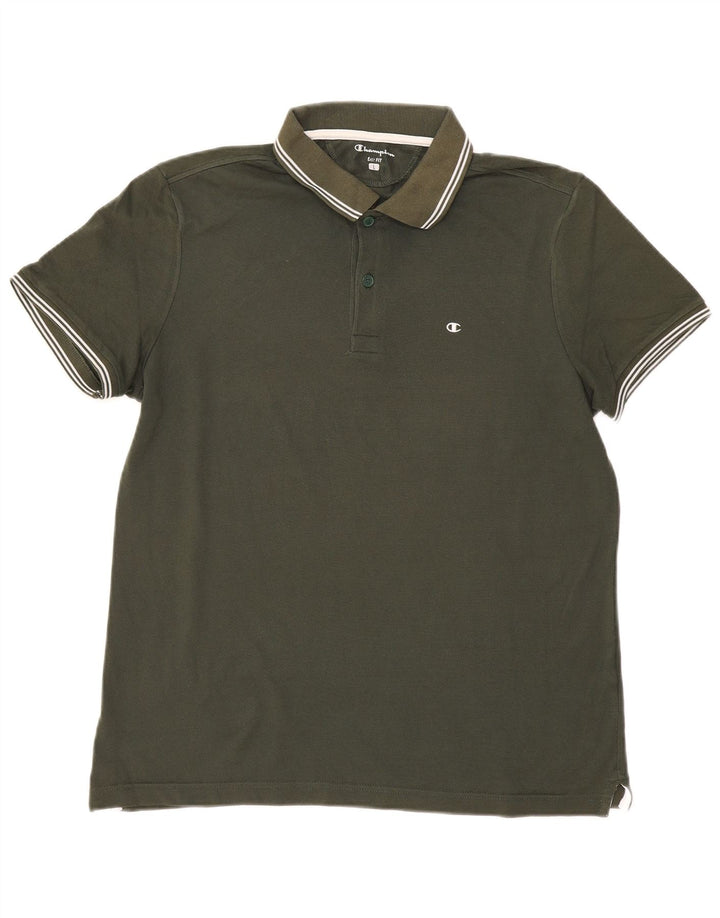 Tricou polo pentru bărbați Champion Easy Fit, mare kaki