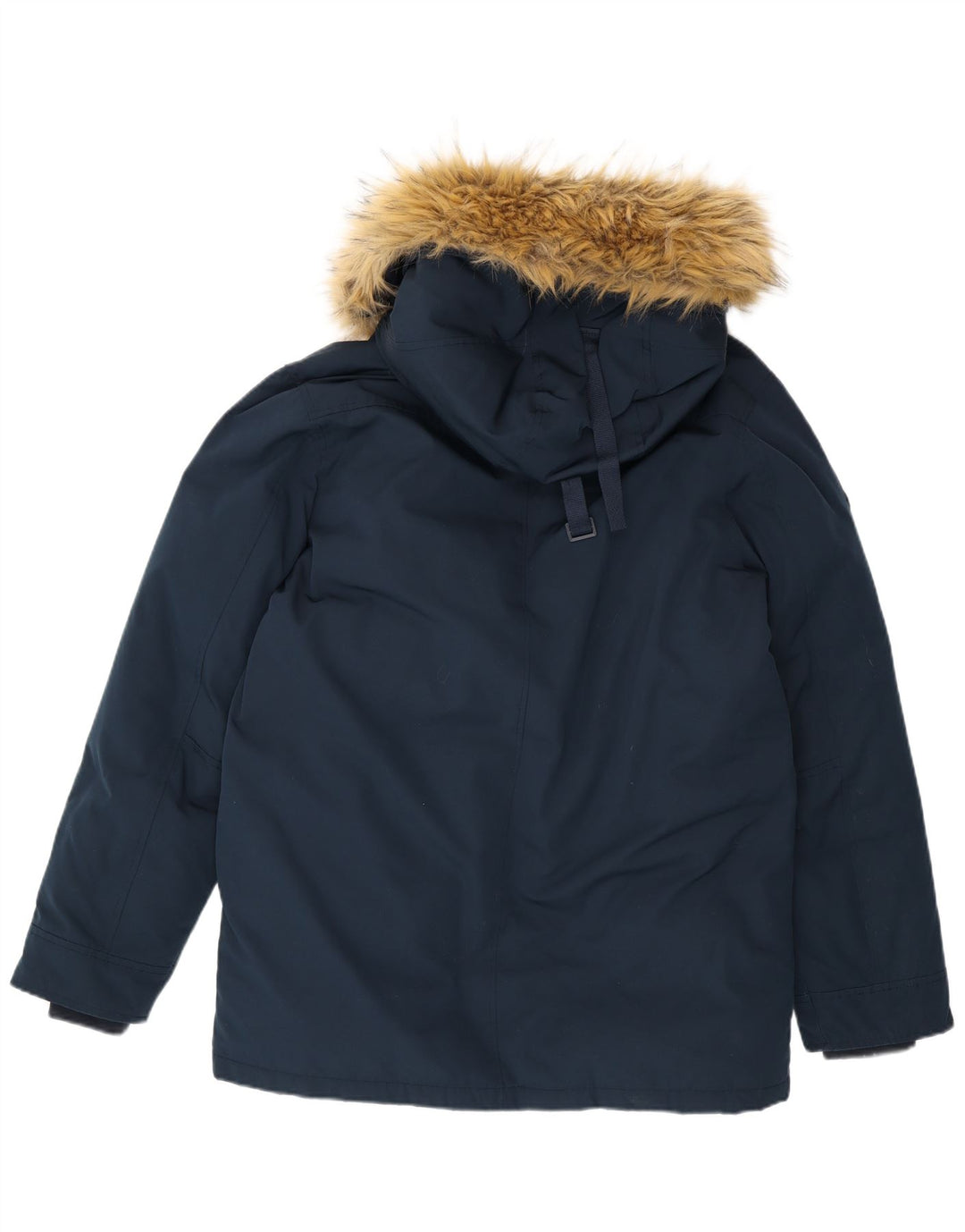 Jachetă căptușită cu glugă Superdry pentru bărbați UK 42 XL bleumarin poliester