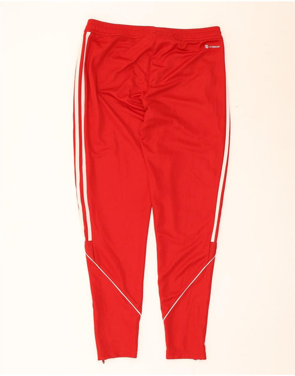 Pantaloni de trening Adidas Aeroready Regular Fit pentru femei UK 14 Medium Red