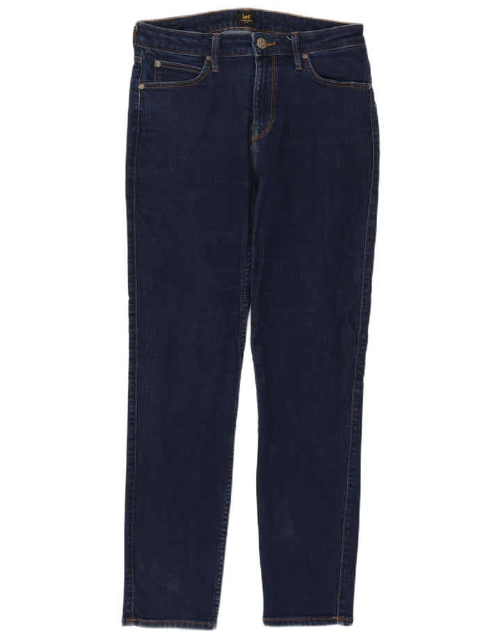 Blugi Lee Elly Slim pentru femei W30 L29, bumbac bleumarin