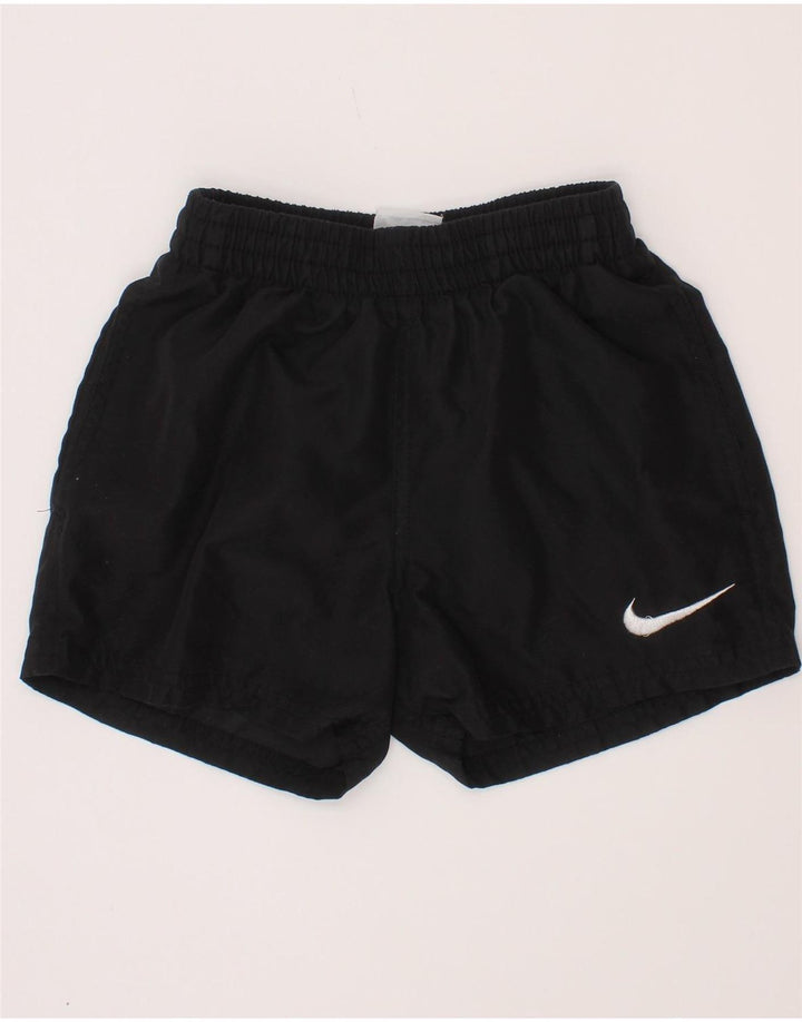Pantaloni scurți sport Nike băieți 6-7 ani XS poliester negru