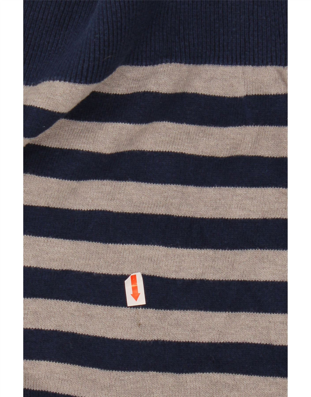 Pulover cu decolteu în V ADIDAS pentru bărbați, bumbac cu dungi, albastru bleumarin