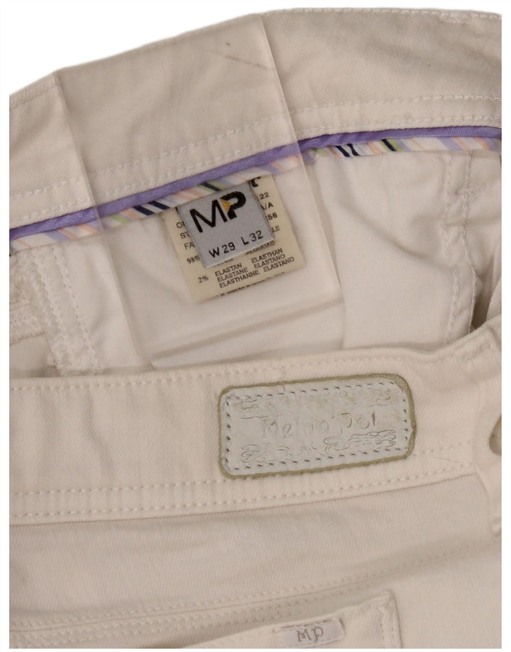 MELTIN' POT Blugi skinny pentru femei W29 L32 Bumbac alb