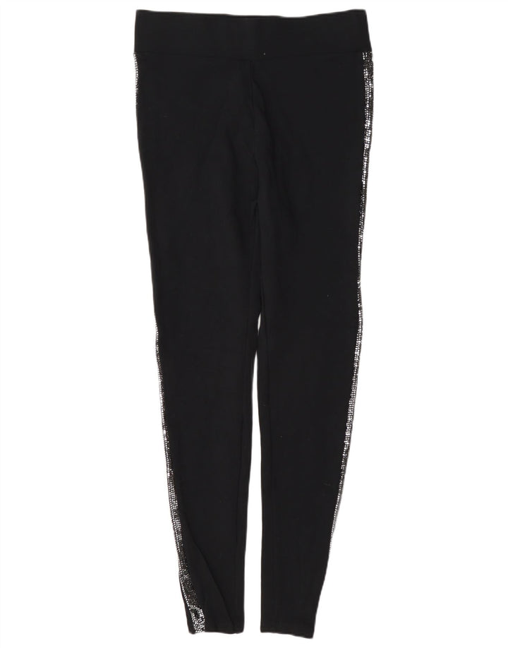Leggings pentru femei Marks & Spencer UK 10 Small Black Viscose