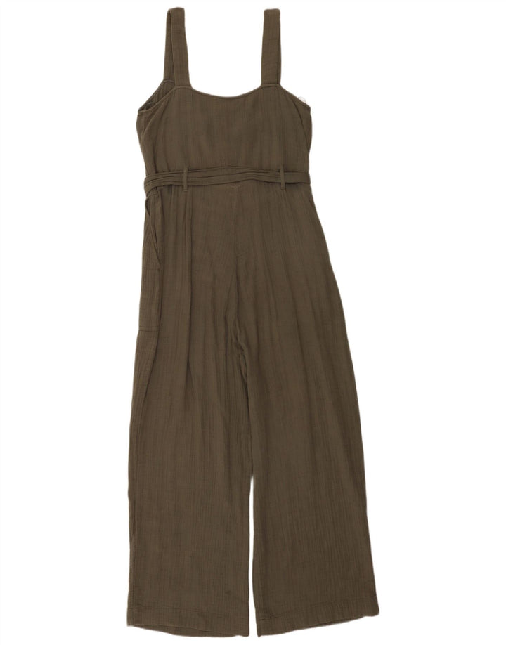 Salopetă fără mâneci pentru femei Zara UK 10 Small Khaki