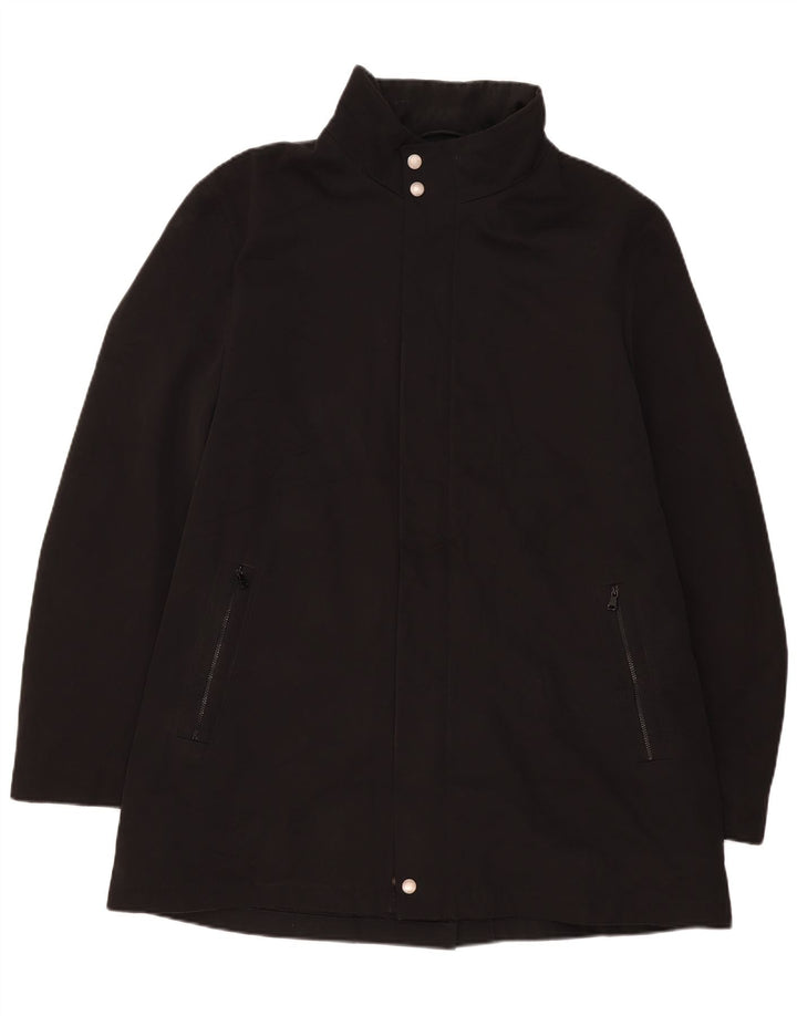 Palton pentru bărbați Hugo Boss EU 56 3XL Poliester negru