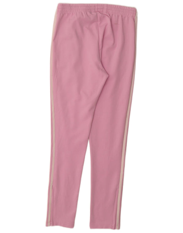 Pantaloni de trening Adidas pentru femei UK 8/10 Bumbac roz mic