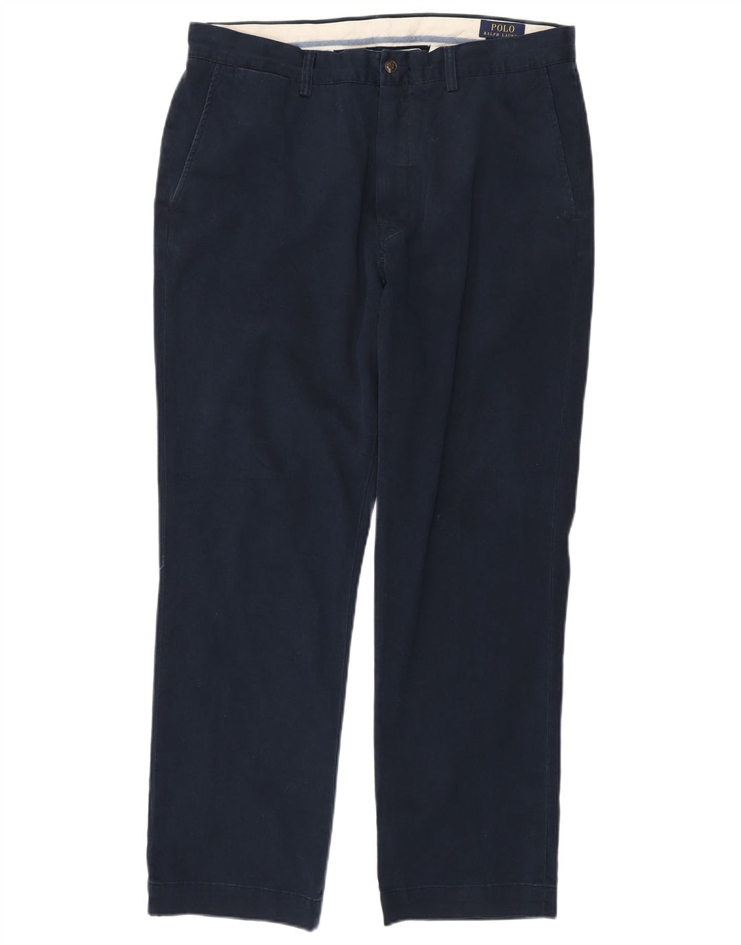 Pantaloni chino drepți Polo Ralph Lauren pentru bărbați L35 L30 bumbac bleumarin