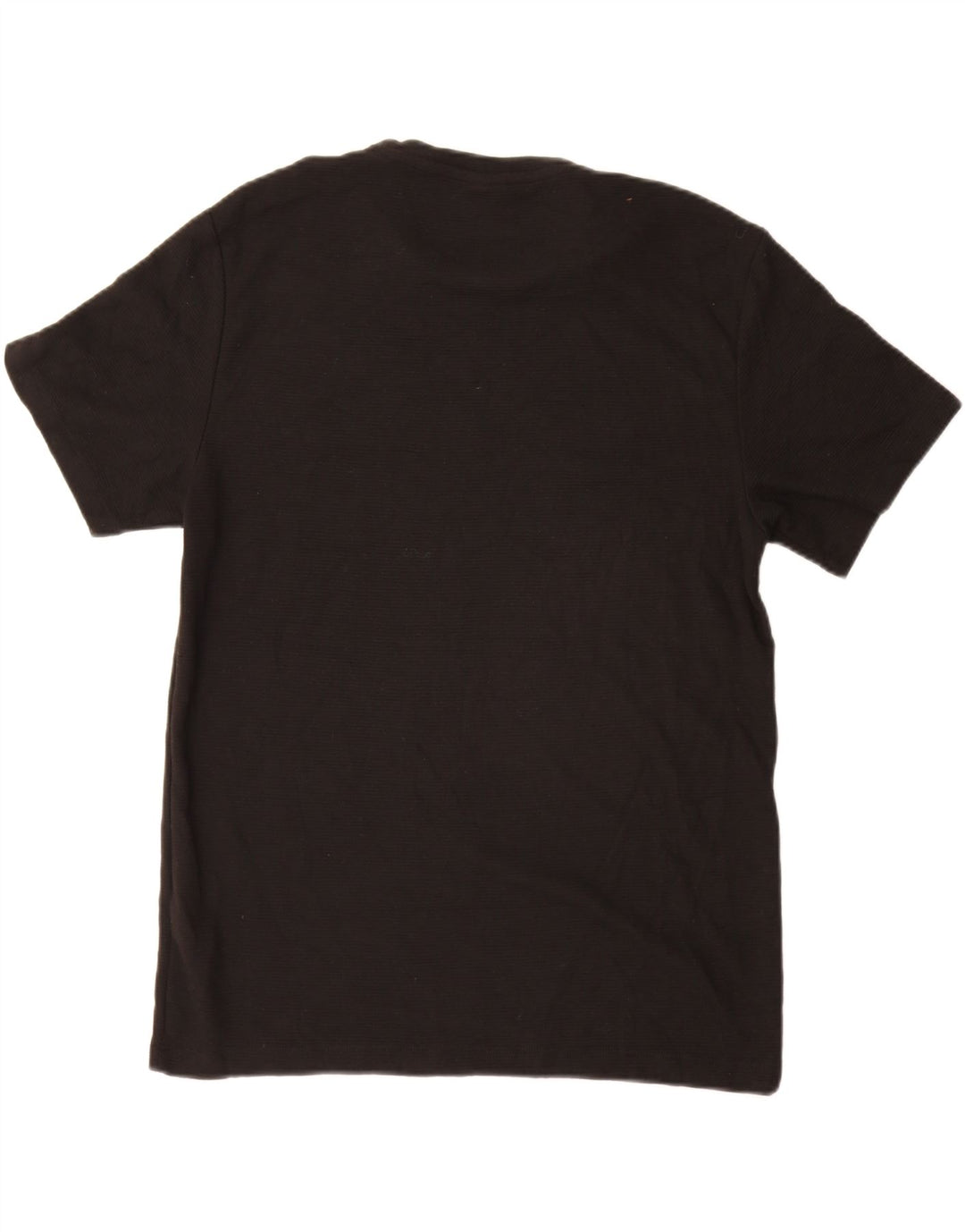 Tricou Bărbați ZARA Top Mare Poliester Negru