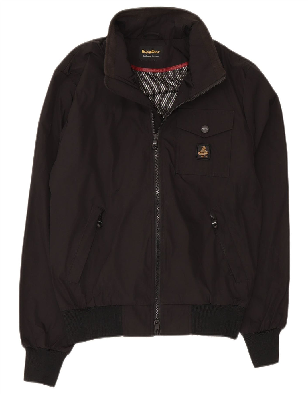 Jachetă Bomber pentru bărbați Refrigiwear EU 46 Poliester negru mic