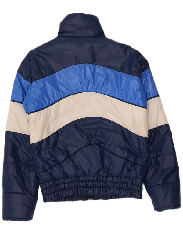 Jachetă căptușită pentru bărbați Belfe IT 46 Small Bluemarin Colorblock Poliamidă