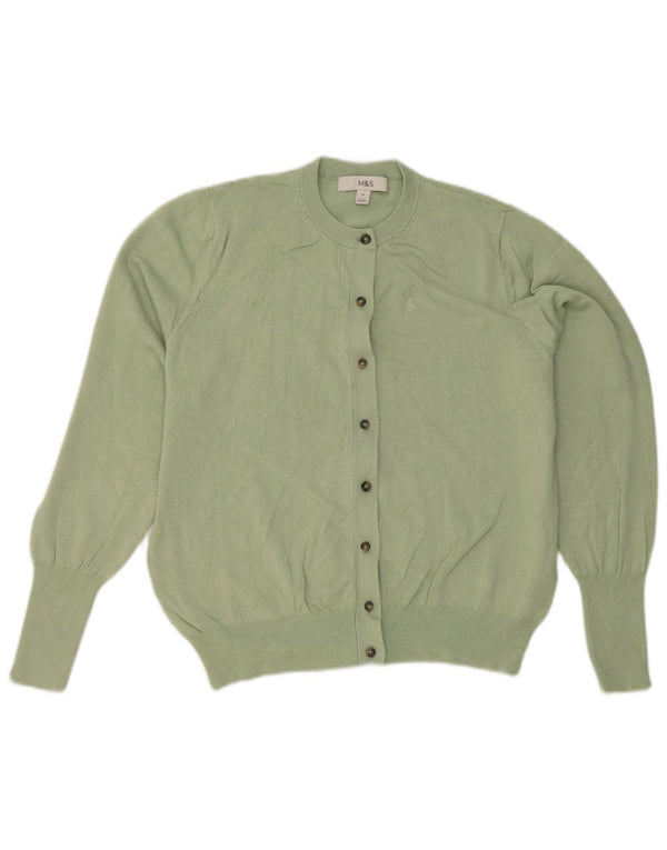 Pulover cardigan pentru femei Marks & Spencer UK 14 Medium Green Viscose