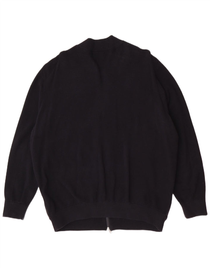 Jachetă Bomber Massimo Dutti pentru bărbați UK 42 XL bumbac negru