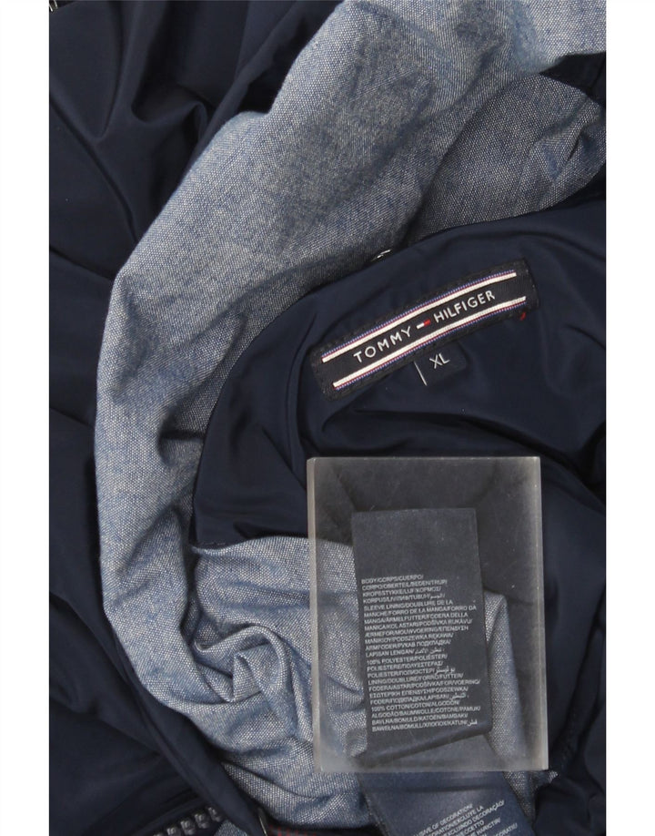 Jachetă de vânt pentru bărbați Tommy Hilfiger UK 42 XL bleumarin poliester