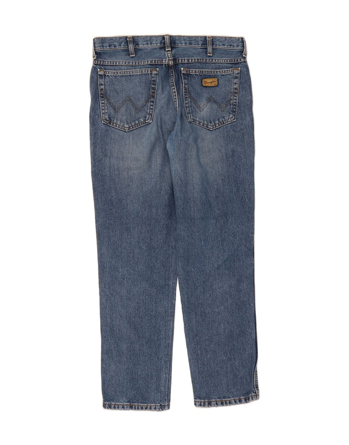 WRANGLER Mens Straight Jeans W34 L30 Blue Vintage Wrangler and Second-Hand Wrangler from Messina Hembry 