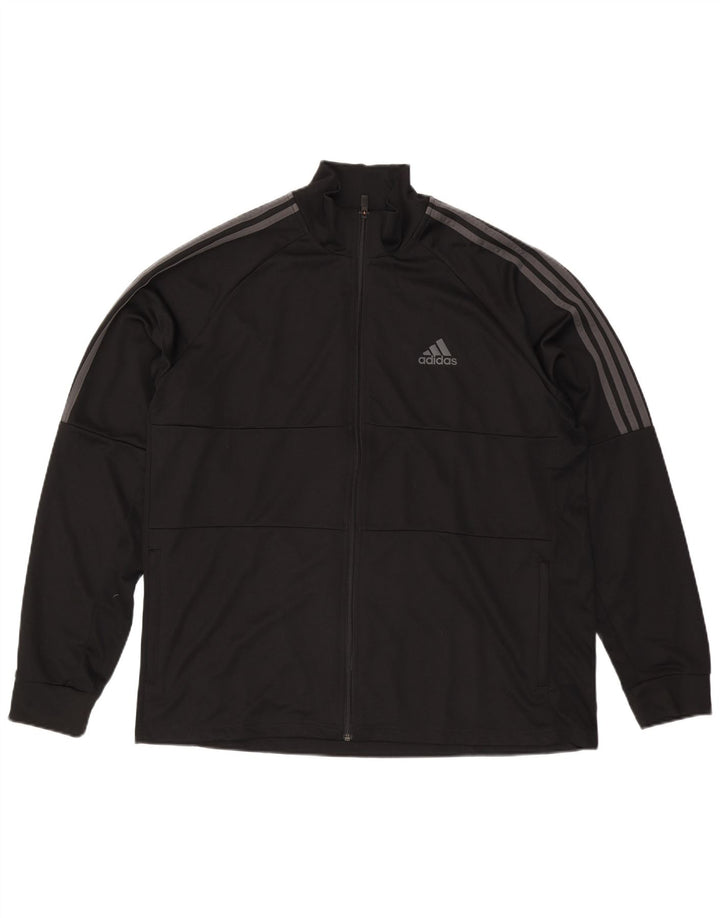 Jachetă pentru trening Adidas Aeroready pentru bărbați, poliester negru 2XL