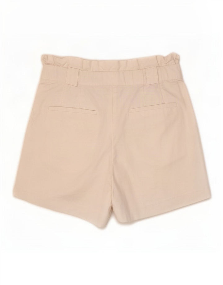 Pantaloni scurți chino pegged pentru femei Zara Medium W28 White
