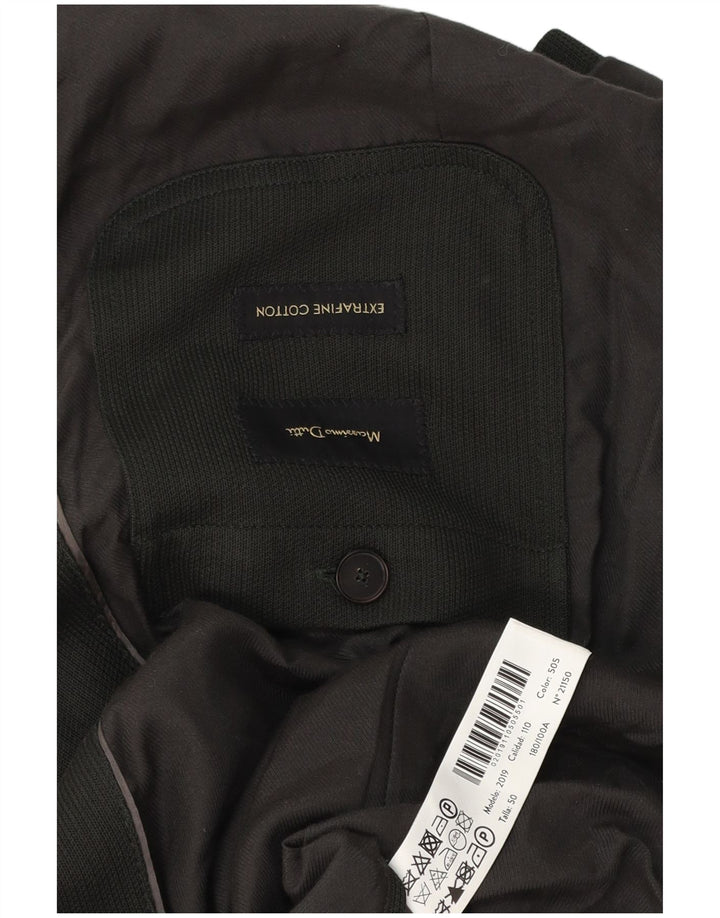 MASSIMO DUTTI Jachetă pentru bărbați cu 3 nasturi IT 50 bumbac gri mediu