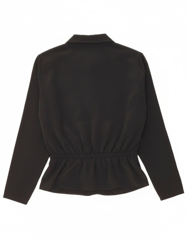 Bluză cu mânecă lungă pentru femei LOLA UK 12 Medium Black