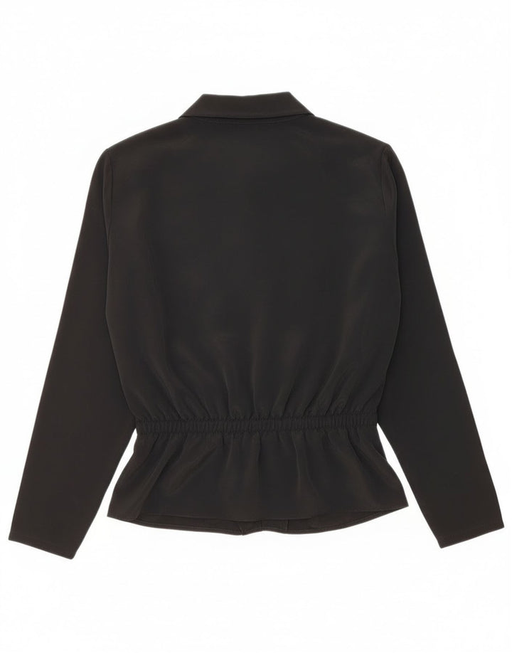 Bluză cu mânecă lungă pentru femei LOLA UK 12 Medium Black